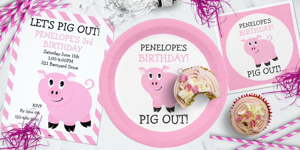 Pig Birthday Party