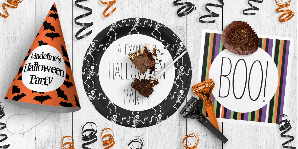 Personalized Halloween Party Supplies