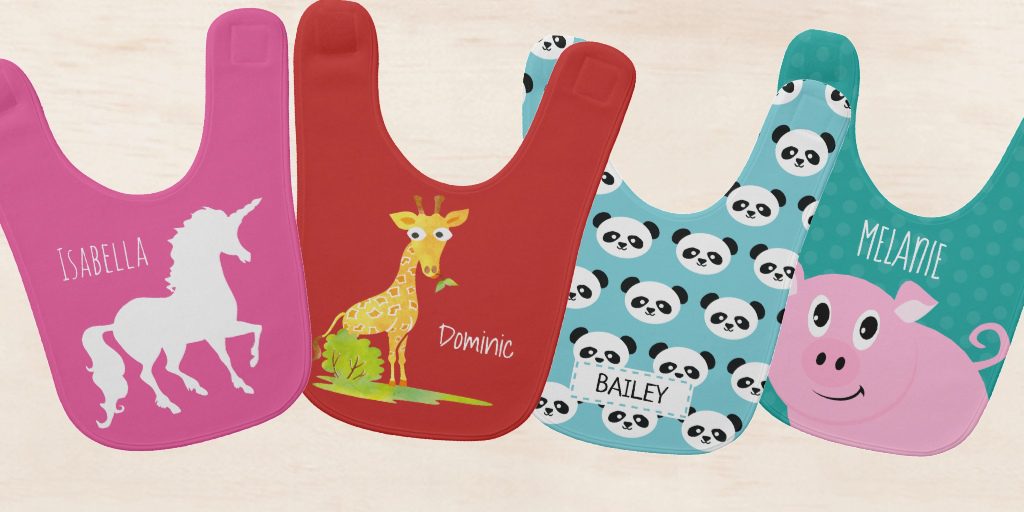 Personalized Baby Bibs Sam Ann Designs