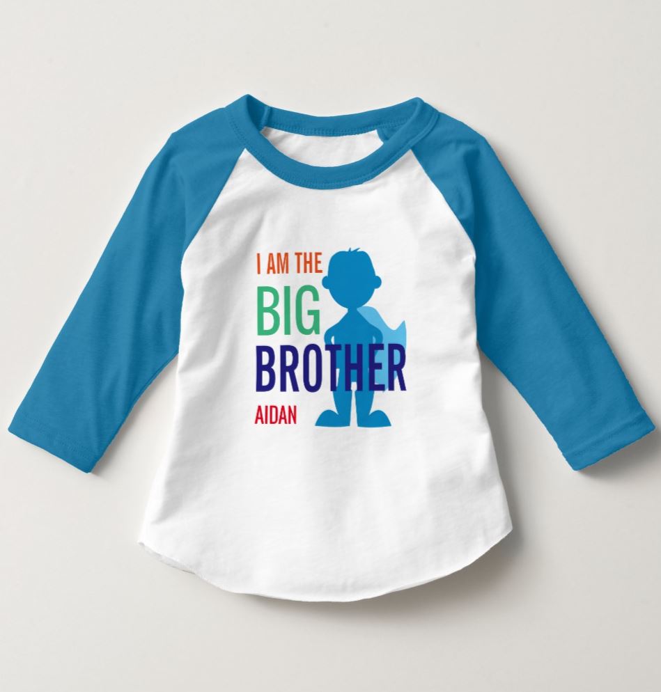 personalized big brother shirt